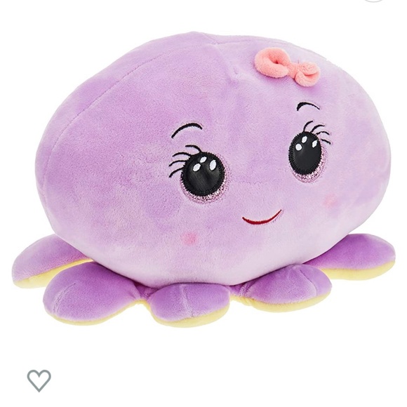 *FREE! with $9 purchase” Ty Squish-A-Boos™ Octavia Lavendar Octopus (14”) - Picture 4 of 8